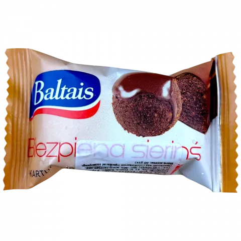 Сирок глаз. Baltais 38г Rum Ball десерт Картопля (Латвія)