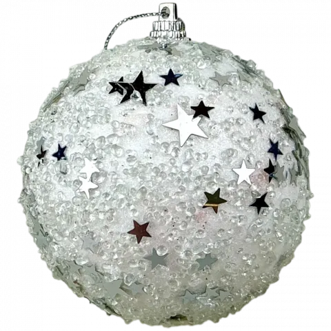 Куля з паєт. та блиск. 80мм ABJ443240 И661 (КІН)