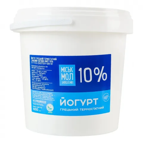Йогурт ММЗ 10 1000 г Грецький