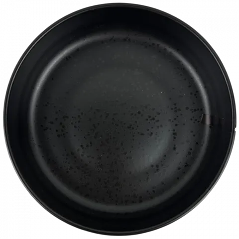 Тарілка керм. Ardesto Trento 21,5 см чорна AR2921TB