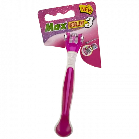 Станок д/гоління однораз. жін.1шт.3 леза,рож.A3G3701 И971