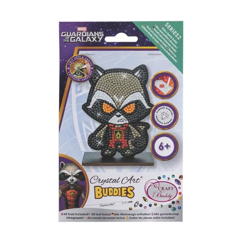 Набір д/творчості Crystal Art Єнот Ракета CAFGR-MCU012