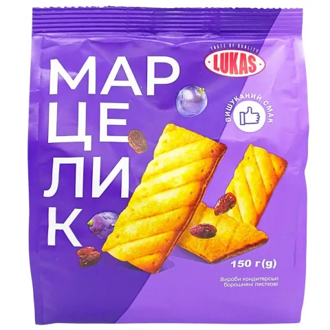 Печ Лукас 150 г Марцелик з родзинками