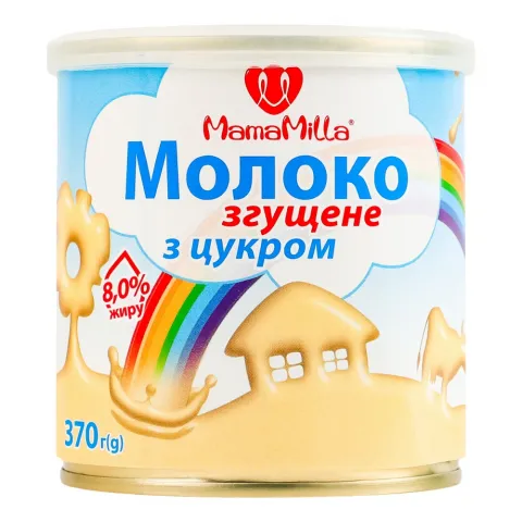 Молоко згущ. Mama Milla 8 370 г з/б