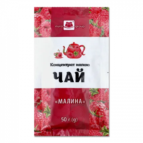 Концентрат Єврогруп 50 г Чай Малина