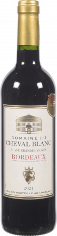 Вино Домнуле Ду Шеваль Блан Бордо 0,75 л сух. червон. (Франція)