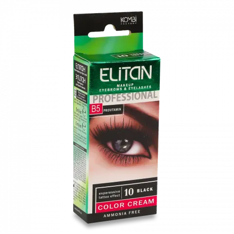 Фарба д/брів та вій Елітан  10 Чорний