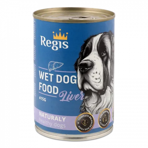 Корм д/собак Regis 415 г з печінкою