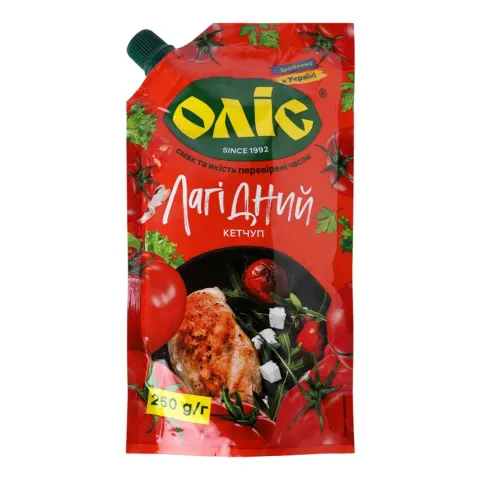 Кетчуп Оліс 250 г д/п Лагідний