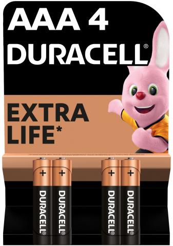 Бат Duracell LR03 AAA 4 шт.