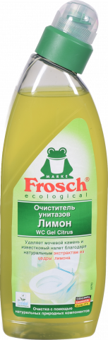 Засіб дунітазу Frosch 750 г Лимон