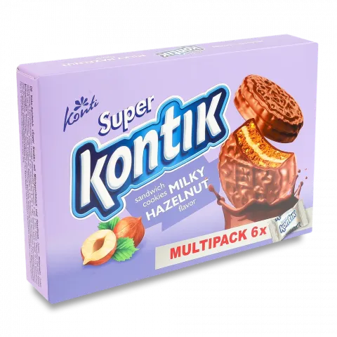 Печ Супер Контік 270 г фундук молочний