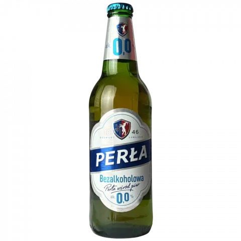 Пиво Perla 0,5л скл. Безалко світле  0 И735
