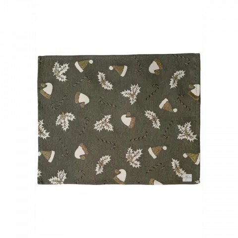 Серветка Прованс 35х45 см Шапочки на зеленому