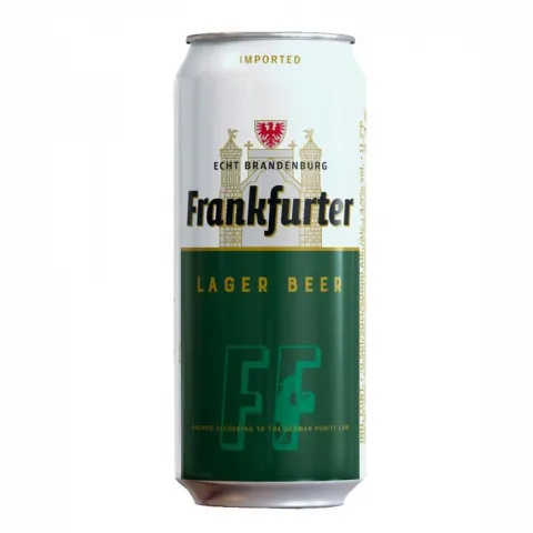 Пиво Frankfurter Lager 0,5 з/б 4,9 И393 (Німеччина)