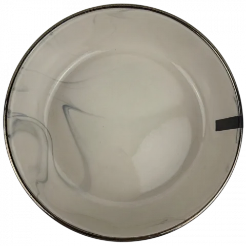 Тарілка керм. Ardesto Marmo 19 см бежева AR2919MRBS