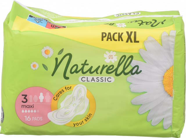 Прокладки Naturella 16 шт. Классік Camomile Максі Duo