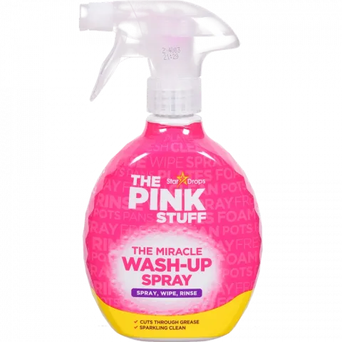 Засіб Pink Stuff 500 мл д/миття посуду та забруд.поверхонь спрей