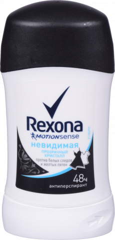 Дезодор Rexona 40 г стік Прозорий кристал