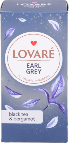 Чай Lovare 24 шт. чорн. Bergamot/Earl Grey