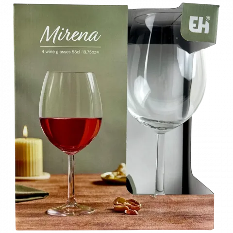 Набір келихів для вина 4 шт. 580 мл CC7000290 БИ035 (КІН)