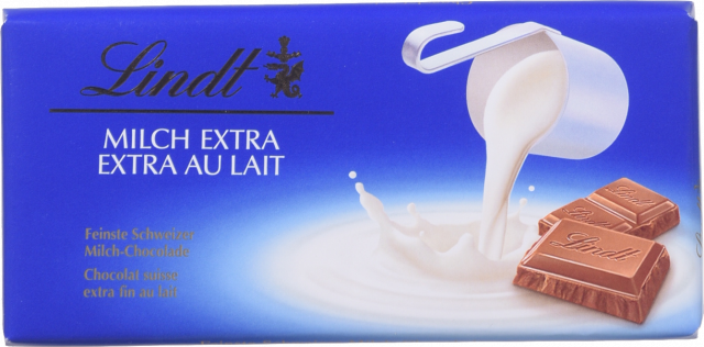 Шок Ліндт Екстра 100 г молочний (Швейцарія)И016