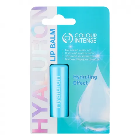 Бальзам д/губ Colour Intense Lip balm hyaluronic acid 5г 02 зволожуючий
