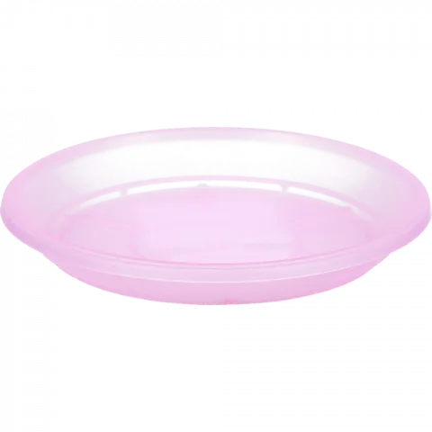 Підставка п/дренаж Алеана 11,0 8,0 см рожева прозора
