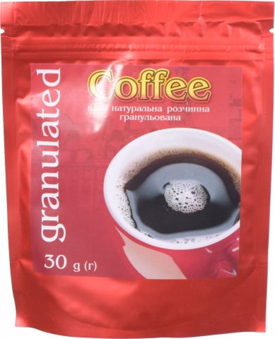 Кава UNO coffee 30 г пак. розчин. гранул.
