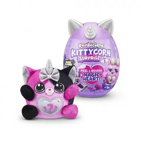 Іграшка-сюрприз м`яка Rainbocorn-B 2 Kittycorn Surprise арт. 9279B