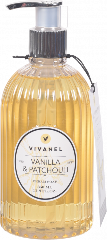 Крем-мило рідке Vivanel 350 мл ваніль та пачулі