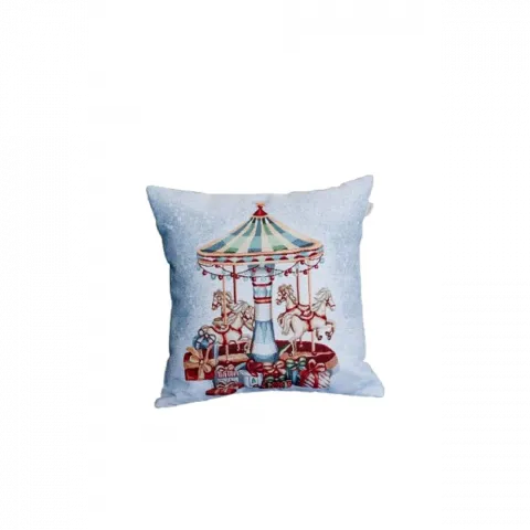 Подушка Прованс 45х45 см гобеленова Карусель Carousel
