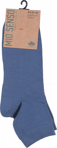 Шкарпетки чол. Mio Senso короткі C201R джинс, р. 42-44
