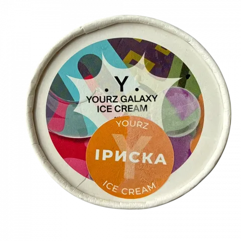 Морозиво Yourz Galaxy Ice Cream 150 г Іриска
