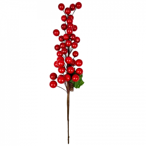Гілочка штучна з ягодами 35 см арт. 9196-250308 И335