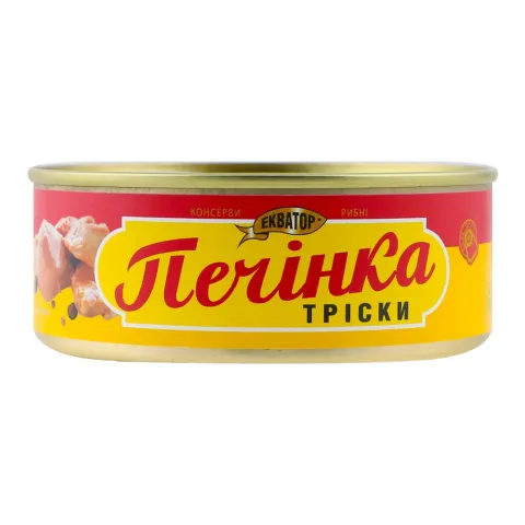 Конс Печінка тріски 230 г з/б 3 ключ