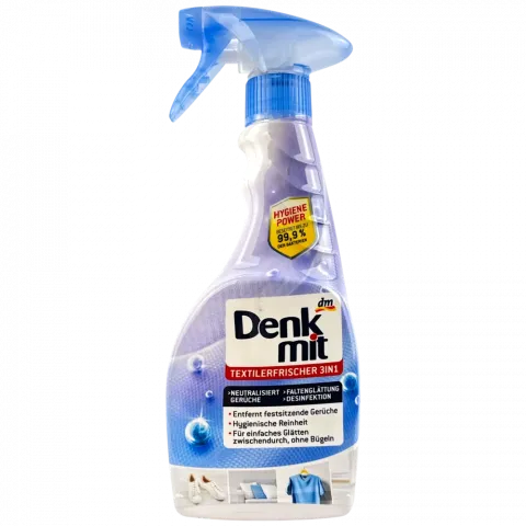 Освіжувач д/текстилю Denkmit 500 мл 3в1 Wrinkle smooth