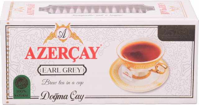 Чай Азерчай 25 шт. чорн. лист. з бергамотом