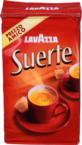 Кава Lavazza 250 г мелена Suerte (Італія)