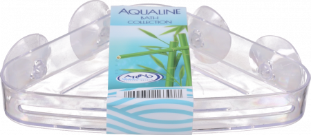 Arino Aqualine White Поличка кутова 23153,2 пласт. 51163