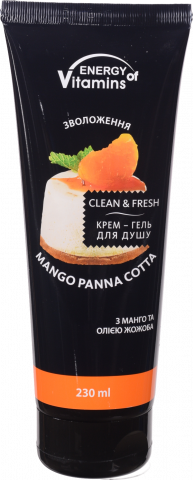 Крем-гель д/душу Energy of Vitamins 230 мл Mango Panna cotta
