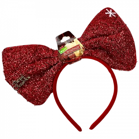 Обруч новорічний Бант арт. 6504-1 И829