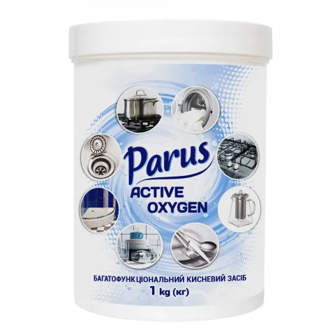 Плямовивідник Parus active oxygen 1 кг Percarbonate банка