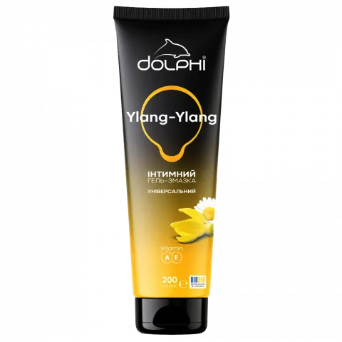 Гель-змазка Dolphi 200 млл Ylang-Ylang