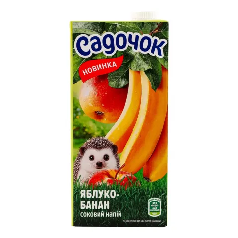 Сік Садочок 0,95 л Бананово-яблучний