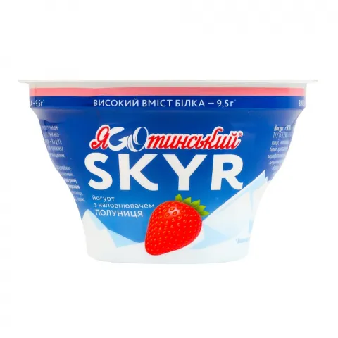 Йогурт Яготинський Skyr 1,8 140 г полуниця