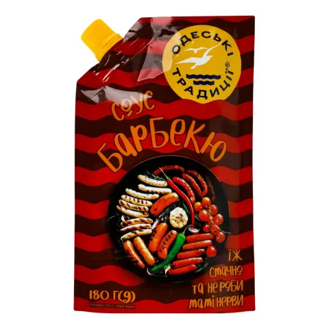 Соус Одеські традиції 180 г д/пак. Барбекю