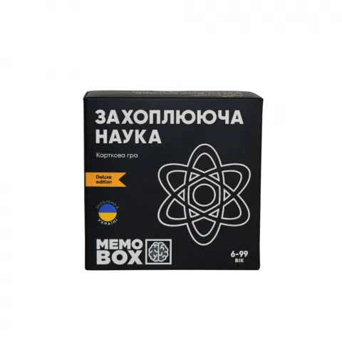 Настільна гра JoyBand MemoBox Delux Захоплююча наука MBD105