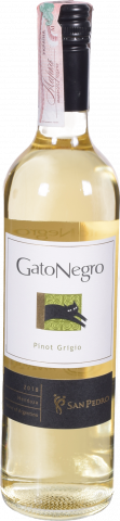 Вино Гато Негро Піно Гріджіо 0,75 л