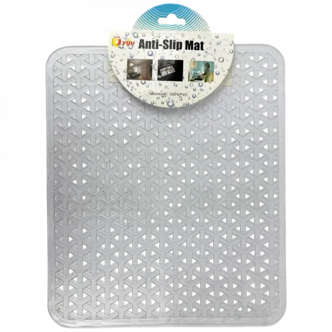 Килимок д/раковини 26,5х31,5 см прозорий пвх 35176-4 И463